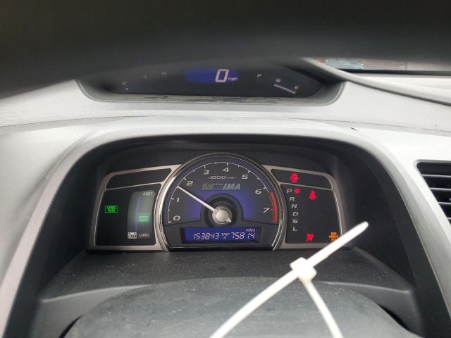 JHMFA36219S014474 - 2009 HONDA CIVIC HYBRID BLUE photo 9