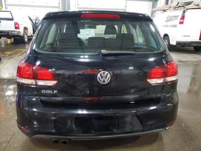WVWAB7AJ5BW011817 - 2011 VOLKSWAGEN GOLF BLACK photo 6