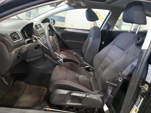 WVWAB7AJ5BW011817 - 2011 VOLKSWAGEN GOLF BLACK photo 7
