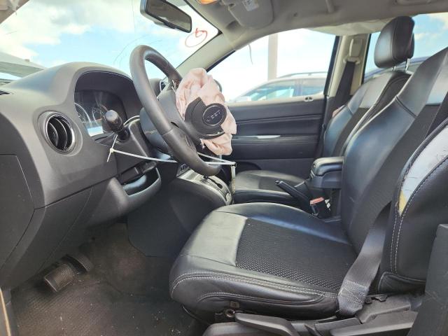 1C4NJDEB4ED646047 - 2014 JEEP COMPASS LATITUDE BLACK photo 7