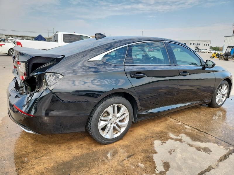 1HGCV1F11JA122092 - 2018 HONDA ACCORD LX BLACK photo 3