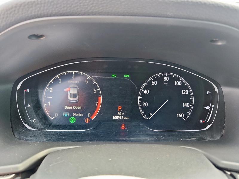 1HGCV1F11JA122092 - 2018 HONDA ACCORD LX BLACK photo 9