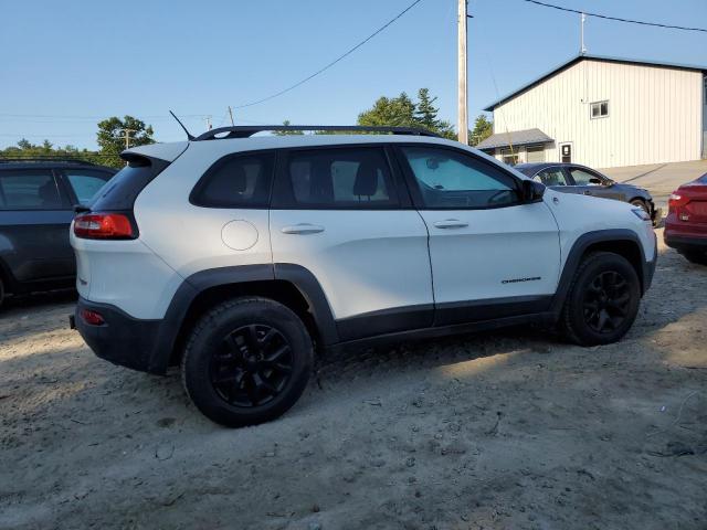 1C4PJMBSXFW550510 - 2015 JEEP CHEROKEE TRAILHAWK WHITE photo 3