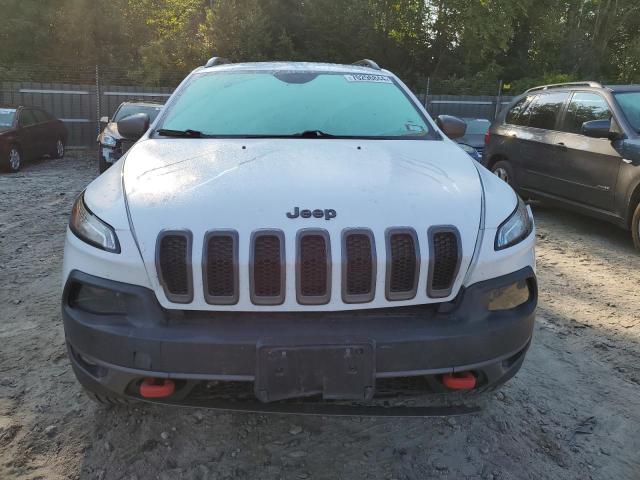 1C4PJMBSXFW550510 - 2015 JEEP CHEROKEE TRAILHAWK თეთრი ფოტო 5