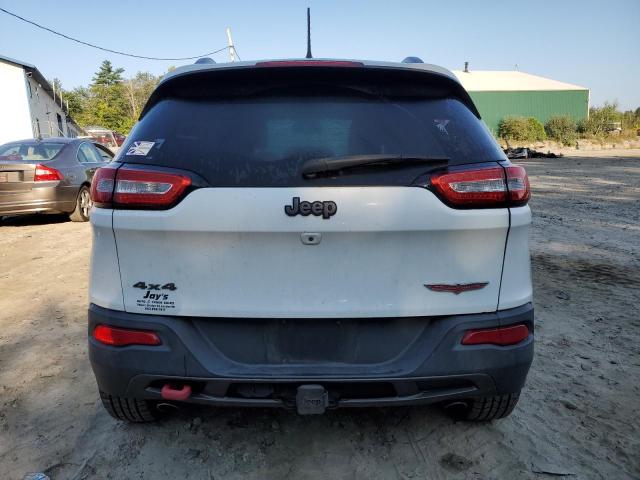 1C4PJMBSXFW550510 - 2015 JEEP CHEROKEE TRAILHAWK თეთრი ფოტო 6
