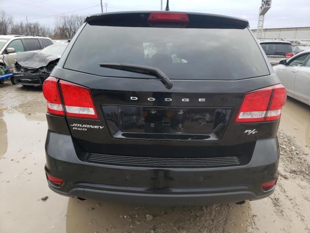 3C4PDDEG5ET278807 - 2014 DODGE JOURNEY R/T BLACK photo 6