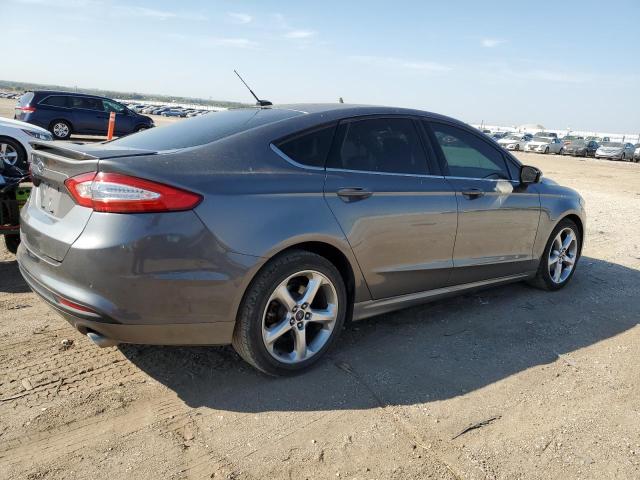 3FA6P0H74ER374325 - 2014 FORD FUSION SE GRAY photo 3