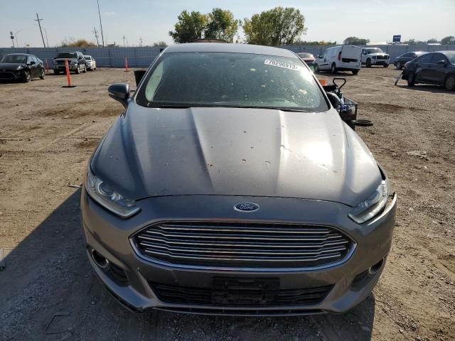 3FA6P0H74ER374325 - 2014 FORD FUSION SE GRAY photo 5