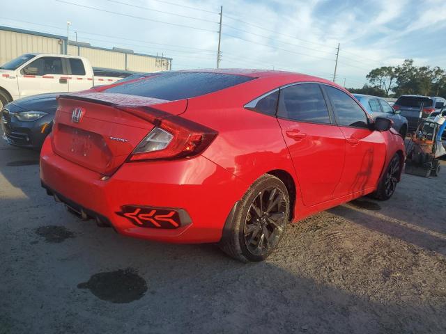 2HGFC2F82KH571192 - 2019 HONDA CIVIC SPORT წითელი ფოტო 3