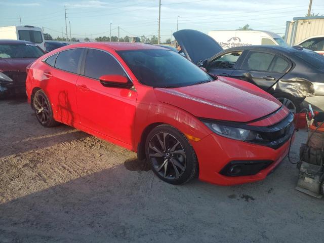 2HGFC2F82KH571192 - 2019 HONDA CIVIC SPORT წითელი ფოტო 4
