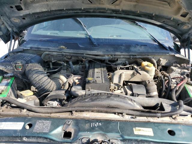 3B7KF23622M281527 - 2002 DODGE RAM 2500 GREEN photo 11