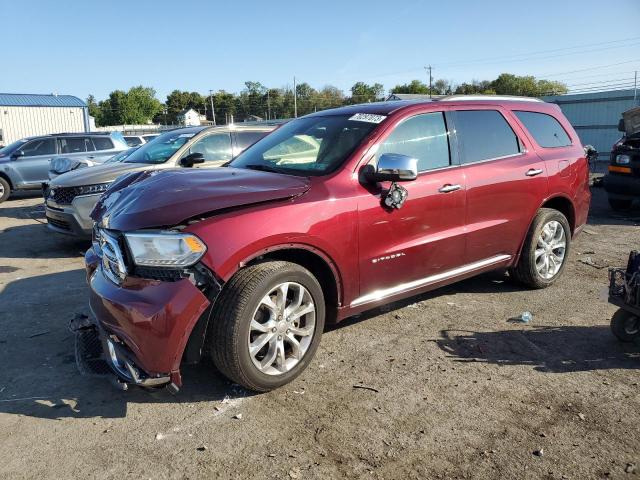 1C4RDJEG9HC806890 - 2017 DODGE DURANGO CITADEL MAROON photo 1