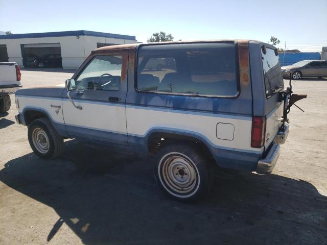 1FMCU14S1EUD13508 - 1984 FORD BRONCO II TWO TONE photo 2