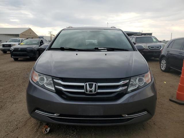 5FNRL5H6XFB048054 - 2015 HONDA ODYSSEY EXL GRAY photo 5