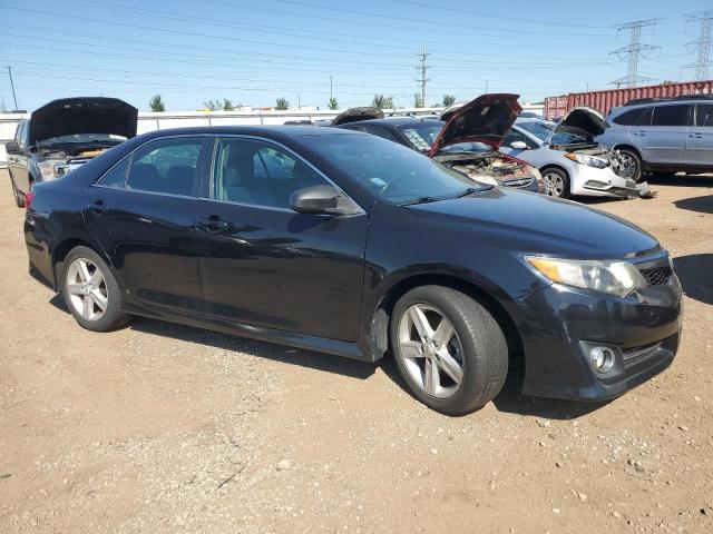 4T1BF1FK0CU111503 - 2012 TOYOTA CAMRY BASE BLACK photo 4