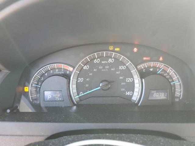 4T1BF1FK0CU111503 - 2012 TOYOTA CAMRY BASE BLACK photo 9