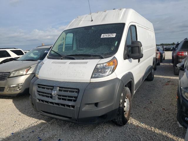 3C6TRVDG1JE124799 - 2018 RAM PROMASTER 2500 HIGH Biały zdjęcie 1