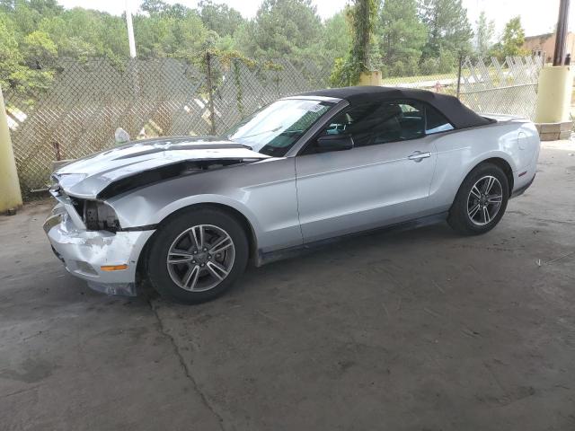 1ZVBP8EM4C5235195 - 2012 FORD MUSTANG SILVER photo 1