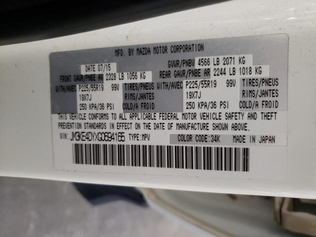 JM3KE4DYXG0694165 - 2016 MAZDA CX-5 GT Ağ foto 13