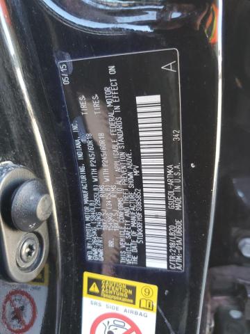 5TDKKRFH9FS085852 - 2015 TOYOTA HIGHLANDER XLE BLACK photo 13