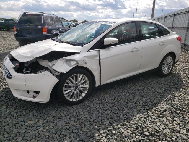 1FADP3J24JL205020 - 2018 FORD FOCUS TITANIUM WHITE photo 1