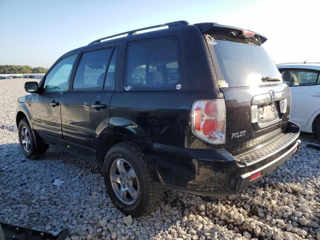 5FNYF18407B008271 - 2007 HONDA PILOT EX BLACK photo 2