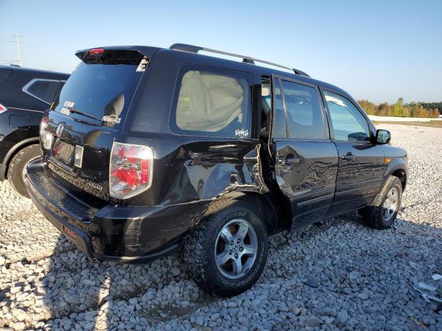 5FNYF18407B008271 - 2007 HONDA PILOT EX BLACK photo 3