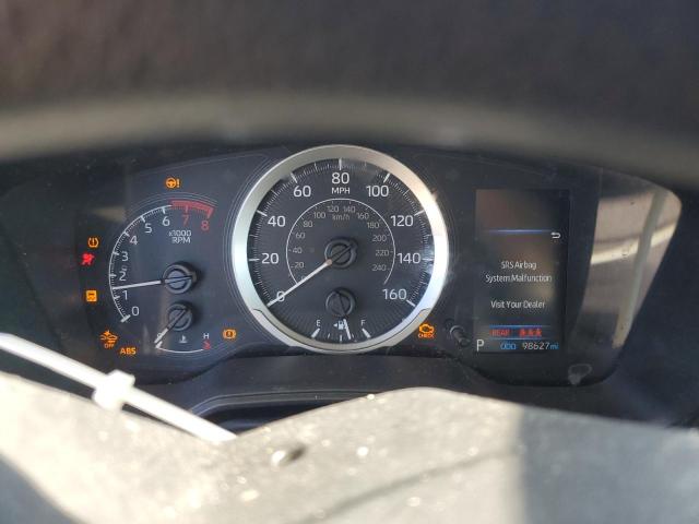 5YFEPMAE3NP379561 - 2022 TOYOTA COROLLA LE BLUE photo 9