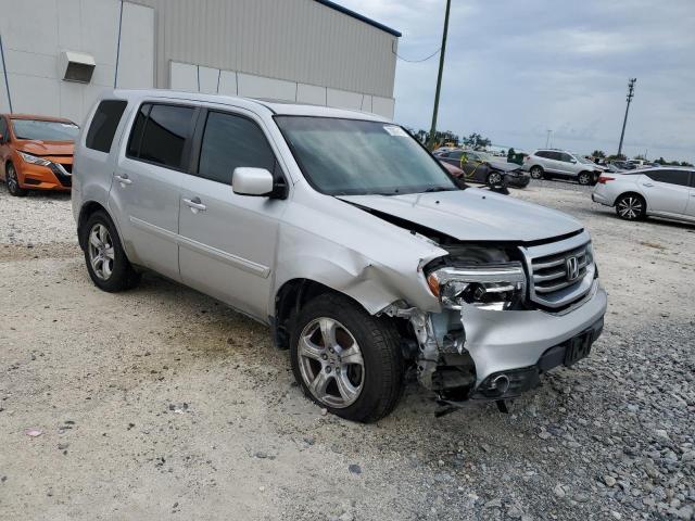 5FNYF3H54DB012081 - 2013 HONDA PILOT EXL 银色 照片 4