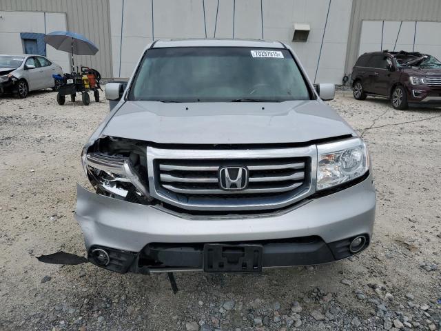 5FNYF3H54DB012081 - 2013 HONDA PILOT EXL 银色 照片 5