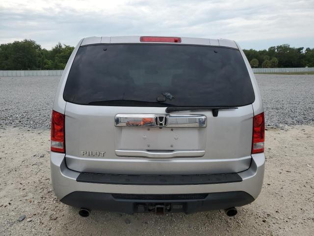 5FNYF3H54DB012081 - 2013 HONDA PILOT EXL 银色 照片 6