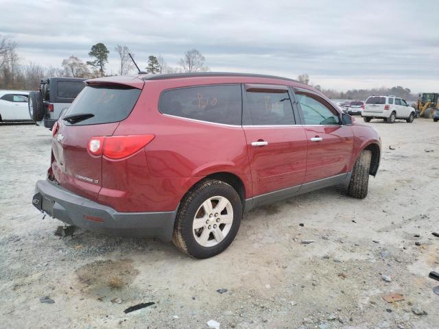 1GNLRFED1AJ232224 - 2010 CHEVROLET TRAVERSE LT BURGUNDY photo 3