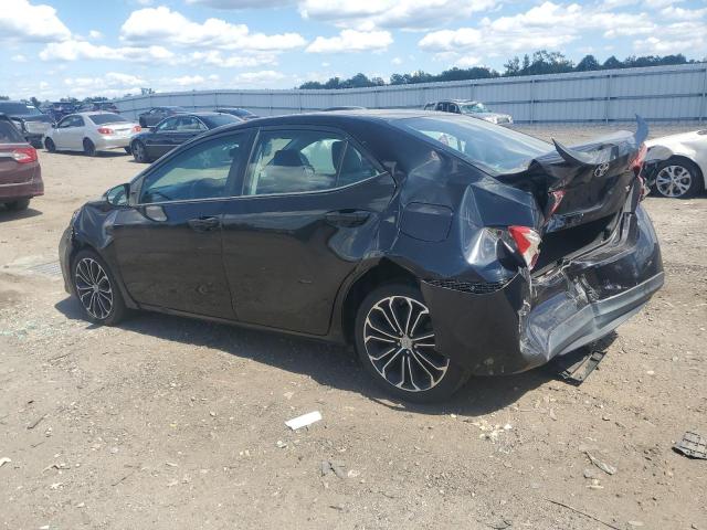 2T1BURHE9GC501373 - 2016 TOYOTA COROLLA L BLACK photo 2