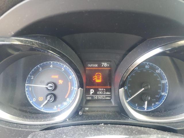 2T1BURHE9GC501373 - 2016 TOYOTA COROLLA L BLACK photo 9