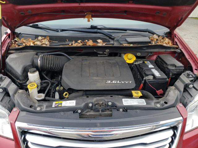 2C4RC1BG3FR505205 - 2015 CHRYSLER TOWN & COU TOURING 红色 照片 12