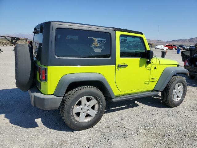 1C4AJWAG1GL335129 - 2016 JEEP WRANGLER SPORT GREEN photo 3