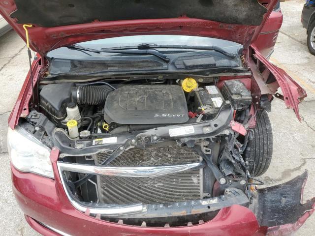 2C4RC1BG9ER436728 - 2014 CHRYSLER TOWN & COU TOURING Червоний фото 12