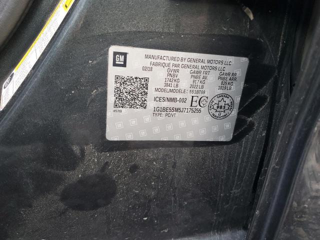 1G1BE5SM5J7175255 - 2018 CHEVROLET CRUZE LT Gris photo 13