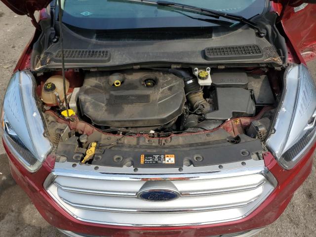 1FMCU9J97HUA64989 - 2017 FORD ESCAPE TITANIUM Қызыл фото 12