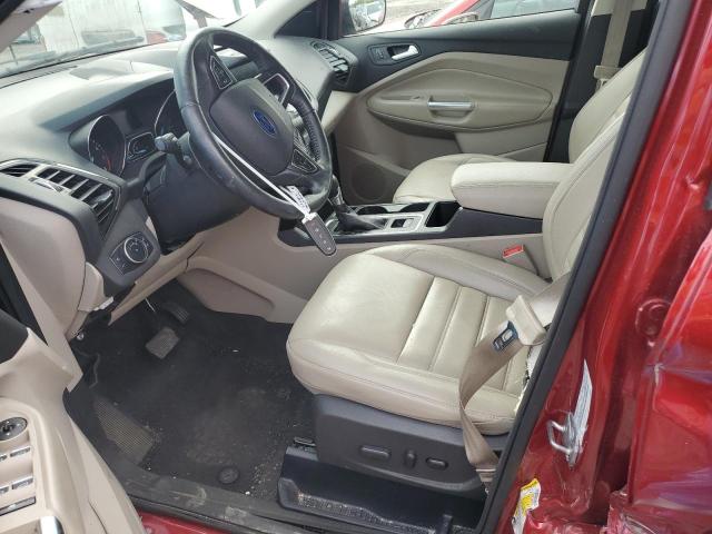 1FMCU9J97HUA64989 - 2017 FORD ESCAPE TITANIUM Қызыл фото 7