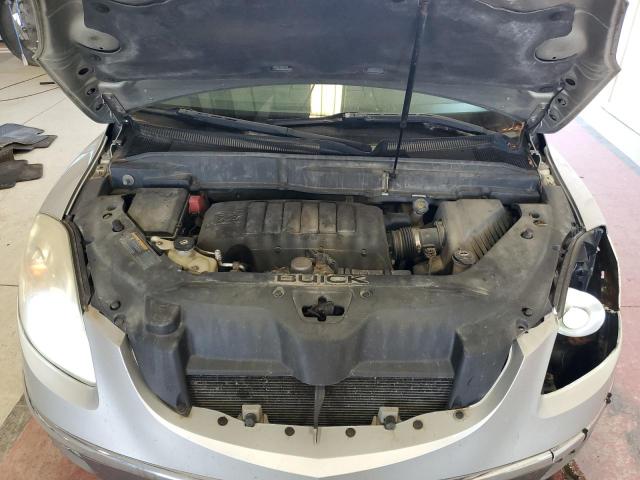 5GAKVBED6BJ302229 - 2011 BUICK ENCLAVE CXL 银色 照片 12