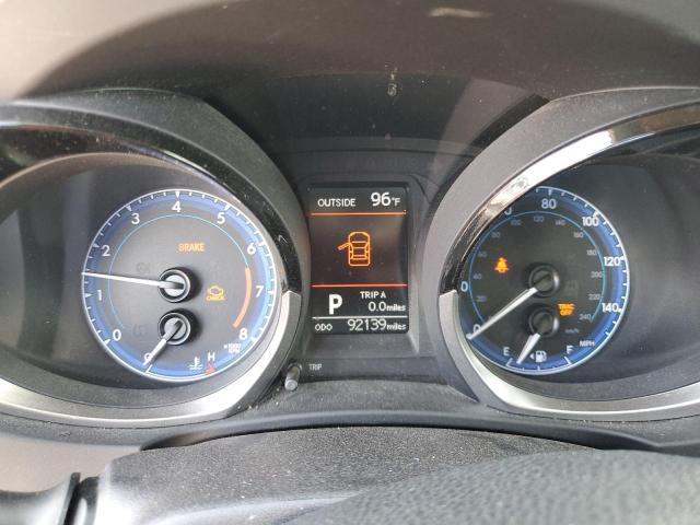 5YFBURHE0GP413926 - 2016 TOYOTA COROLLA L ნაცრისფერი ფოტო 9