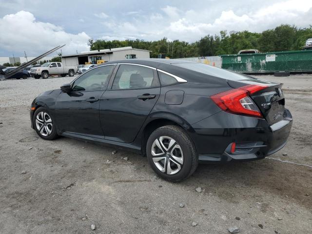 2HGFC2F53JH594985 - 2018 HONDA CIVIC LX შავი ფოტო 2