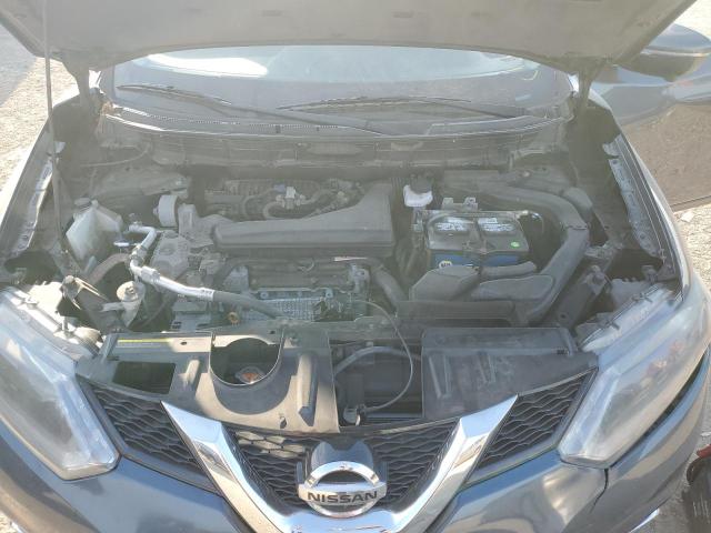 5N1AT2MV6EC799376 - 2014 NISSAN ROGUE S BLUE photo 11