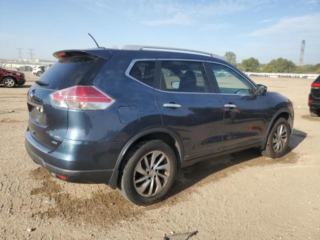 5N1AT2MV6EC799376 - 2014 NISSAN ROGUE S BLUE photo 3