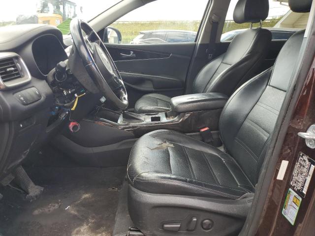 5XYPHDA18GG029689 - 2016 KIA SORENTO EX BURGUNDY photo 7