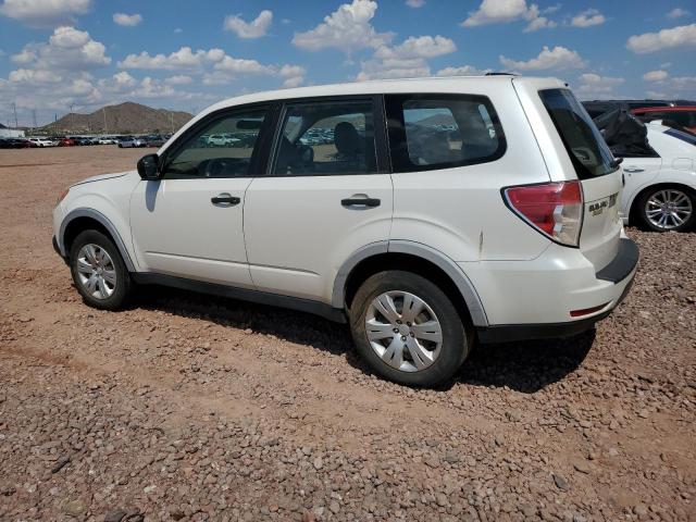 JF2SH61639G743670 - 2009 SUBARU FORESTER 2.5X WHITE photo 2