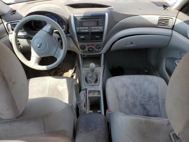 JF2SH61639G743670 - 2009 SUBARU FORESTER 2.5X WHITE photo 8