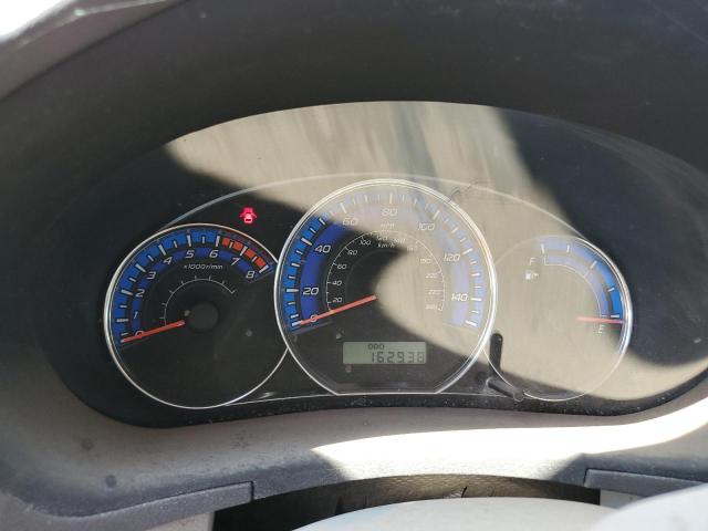 JF2SH61639G743670 - 2009 SUBARU FORESTER 2.5X WHITE photo 9