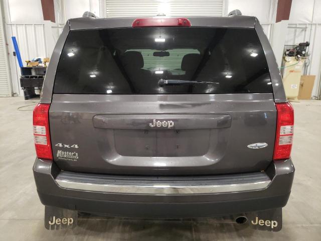 1C4NJRFBXGD726094 - 2016 JEEP PATRIOT LATITUDE CHARCOAL photo 6